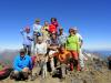Le groupe au sommet
